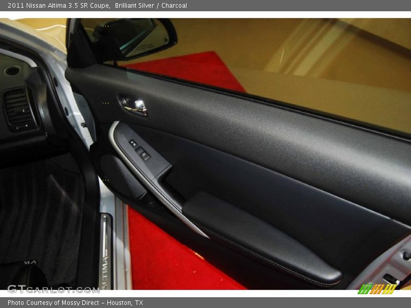 Brilliant Silver / Charcoal 2011 Nissan Altima 3.5 SR Coupe