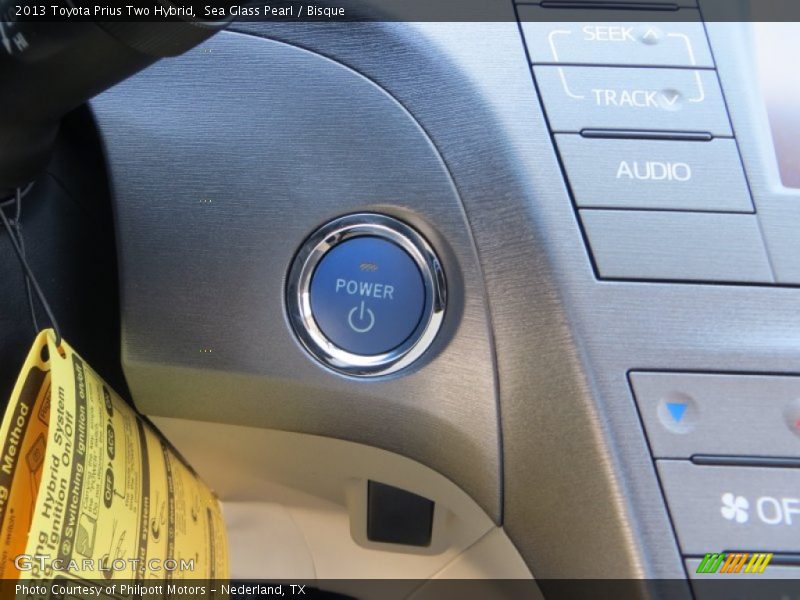 Sea Glass Pearl / Bisque 2013 Toyota Prius Two Hybrid