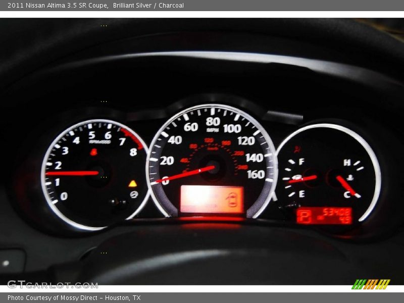 Brilliant Silver / Charcoal 2011 Nissan Altima 3.5 SR Coupe