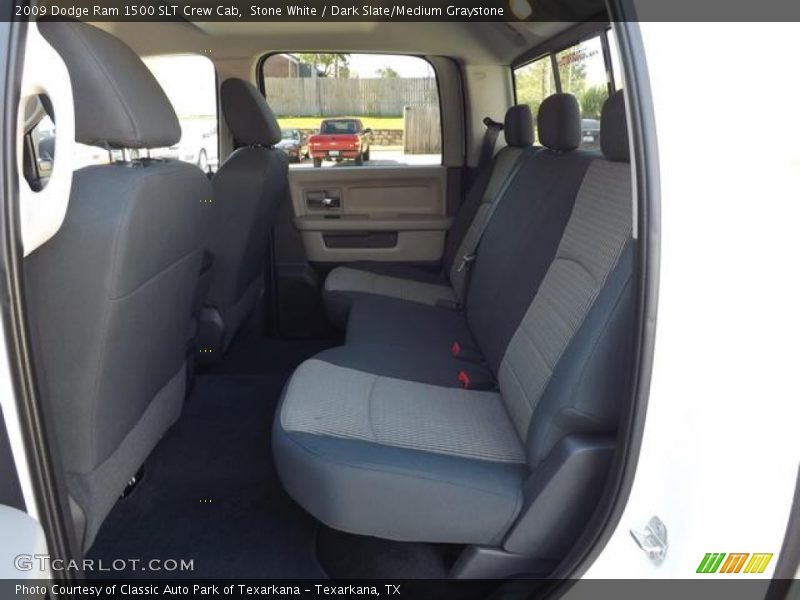 Stone White / Dark Slate/Medium Graystone 2009 Dodge Ram 1500 SLT Crew Cab