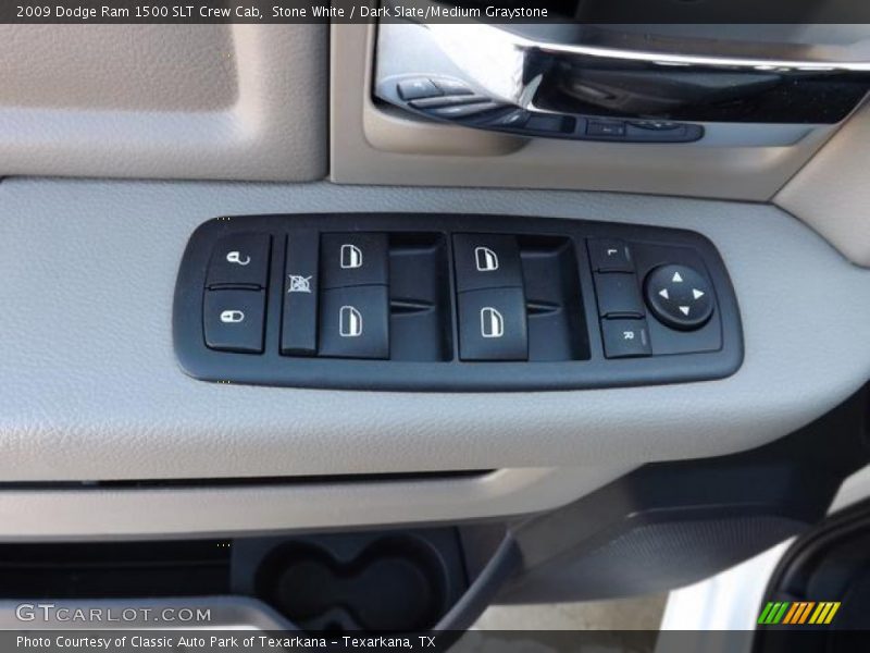 Stone White / Dark Slate/Medium Graystone 2009 Dodge Ram 1500 SLT Crew Cab