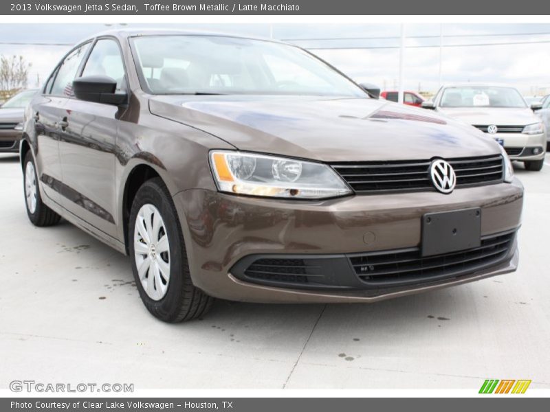 Toffee Brown Metallic / Latte Macchiato 2013 Volkswagen Jetta S Sedan