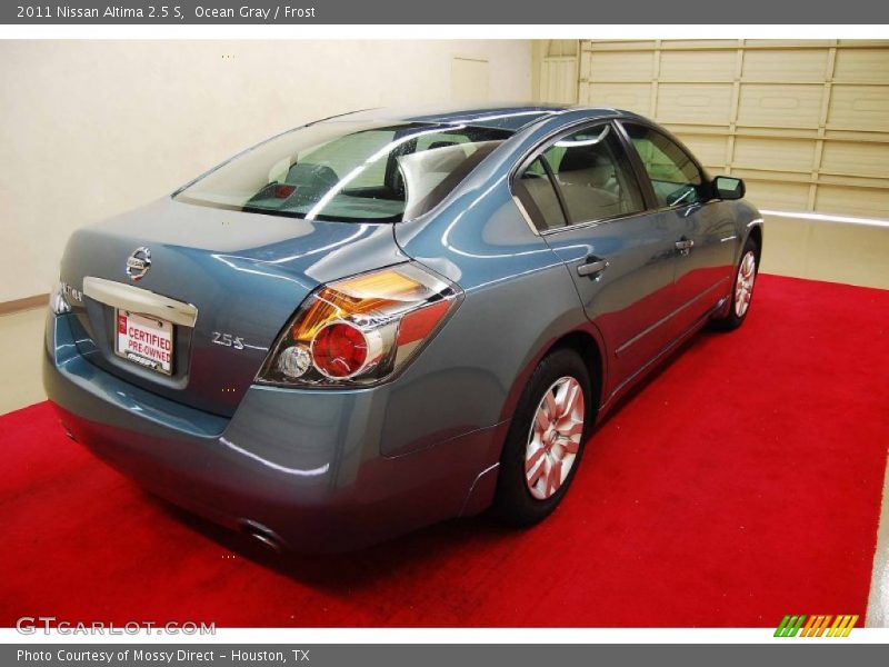 Ocean Gray / Frost 2011 Nissan Altima 2.5 S
