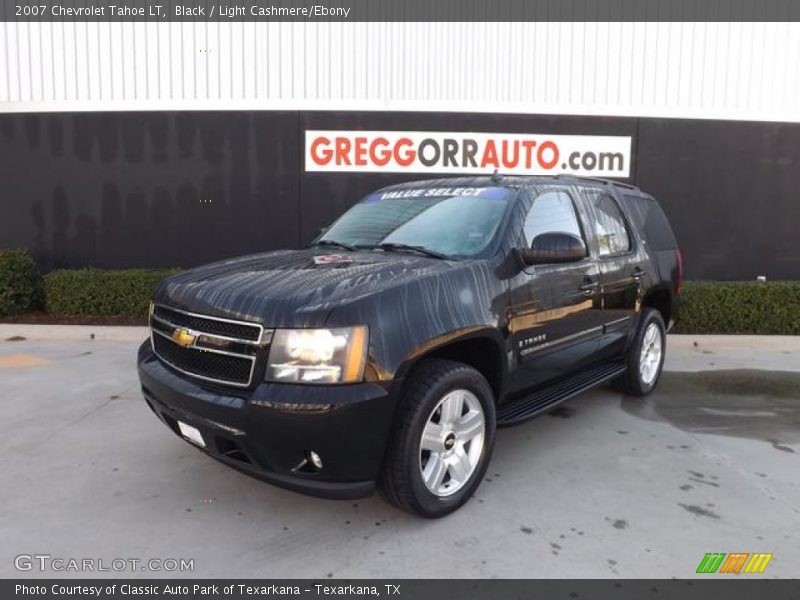 Black / Light Cashmere/Ebony 2007 Chevrolet Tahoe LT