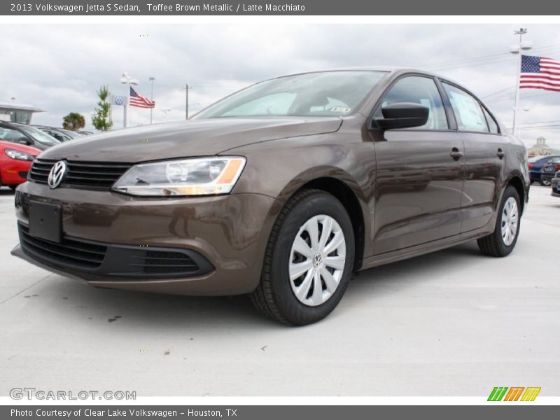 Toffee Brown Metallic / Latte Macchiato 2013 Volkswagen Jetta S Sedan