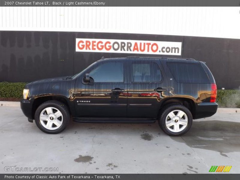 Black / Light Cashmere/Ebony 2007 Chevrolet Tahoe LT