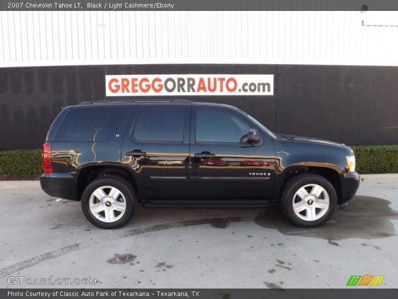 Black / Light Cashmere/Ebony 2007 Chevrolet Tahoe LT