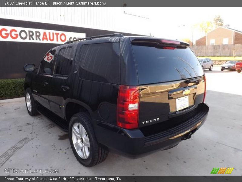 Black / Light Cashmere/Ebony 2007 Chevrolet Tahoe LT