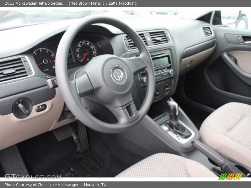 Toffee Brown Metallic / Latte Macchiato 2013 Volkswagen Jetta S Sedan