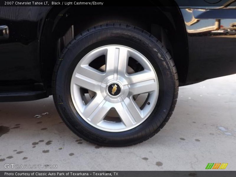 Black / Light Cashmere/Ebony 2007 Chevrolet Tahoe LT