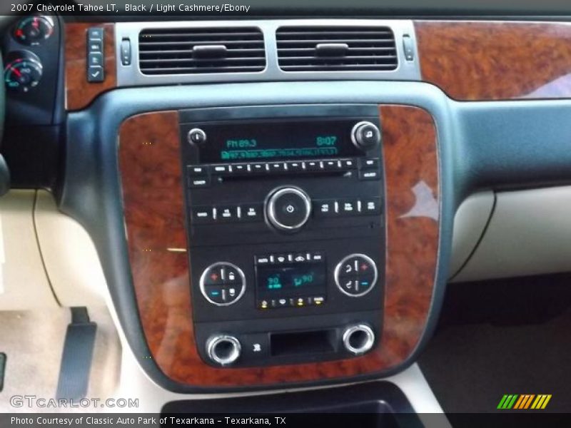 Black / Light Cashmere/Ebony 2007 Chevrolet Tahoe LT