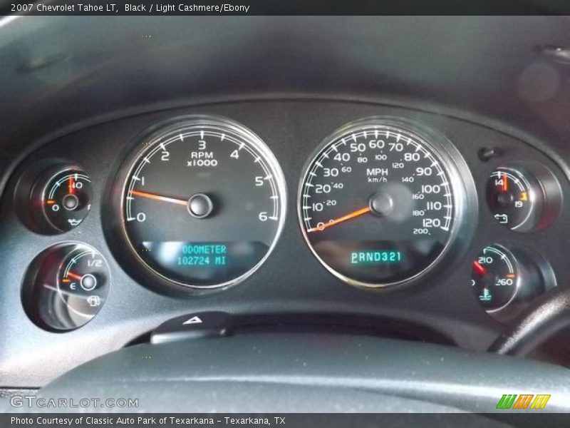 Black / Light Cashmere/Ebony 2007 Chevrolet Tahoe LT