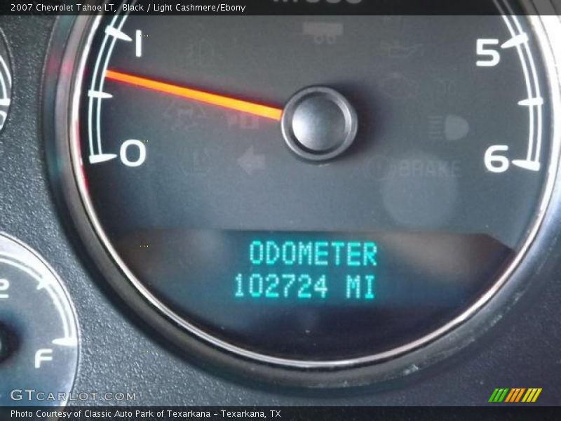 Black / Light Cashmere/Ebony 2007 Chevrolet Tahoe LT