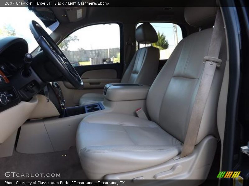 Black / Light Cashmere/Ebony 2007 Chevrolet Tahoe LT