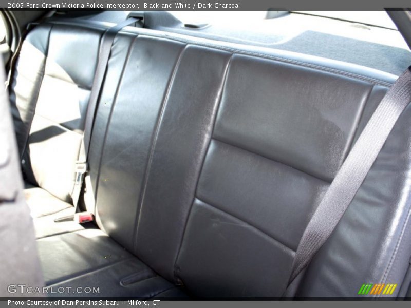 Black and White / Dark Charcoal 2005 Ford Crown Victoria Police Interceptor