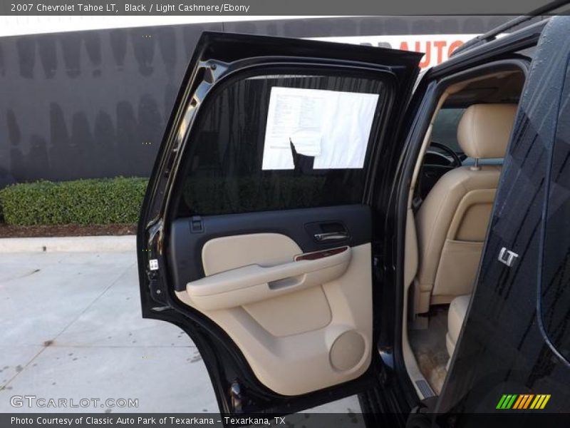 Black / Light Cashmere/Ebony 2007 Chevrolet Tahoe LT