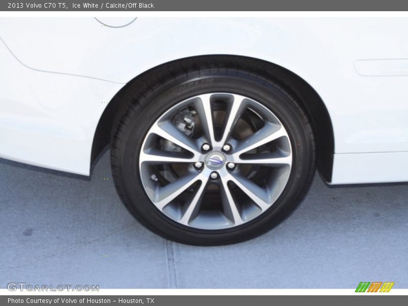 Ice White / Calcite/Off Black 2013 Volvo C70 T5