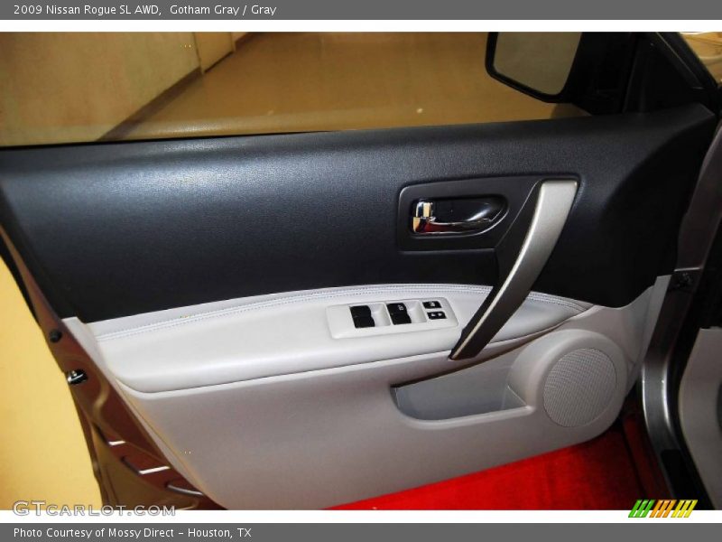 Gotham Gray / Gray 2009 Nissan Rogue SL AWD