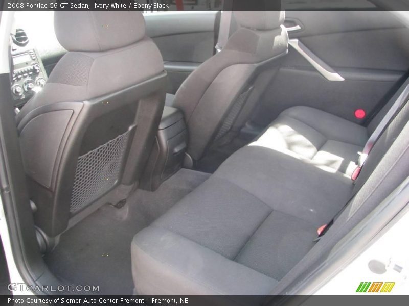 Ivory White / Ebony Black 2008 Pontiac G6 GT Sedan