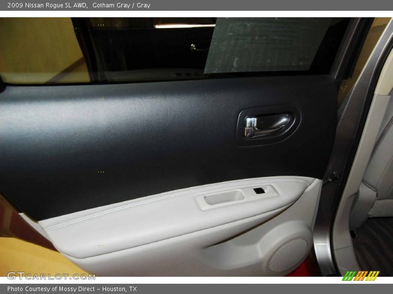 Gotham Gray / Gray 2009 Nissan Rogue SL AWD