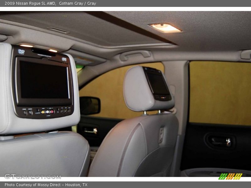 Gotham Gray / Gray 2009 Nissan Rogue SL AWD