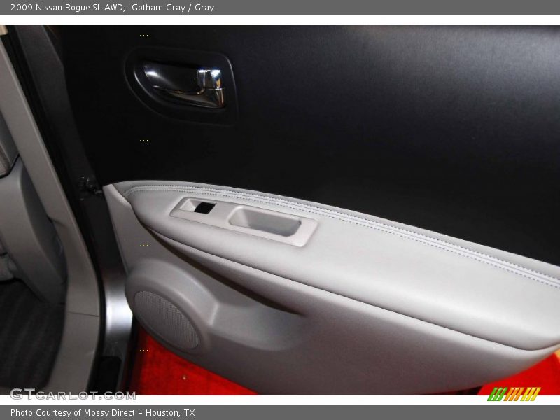 Gotham Gray / Gray 2009 Nissan Rogue SL AWD