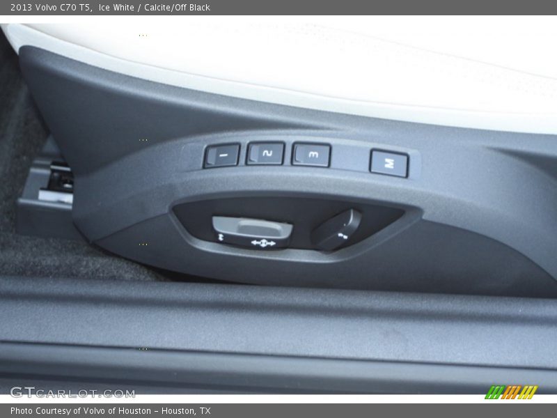 Ice White / Calcite/Off Black 2013 Volvo C70 T5
