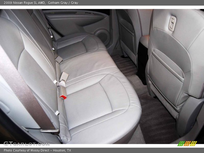 Gotham Gray / Gray 2009 Nissan Rogue SL AWD
