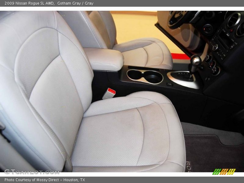 Gotham Gray / Gray 2009 Nissan Rogue SL AWD