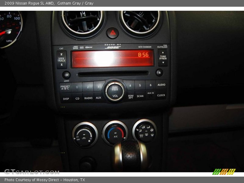 Gotham Gray / Gray 2009 Nissan Rogue SL AWD