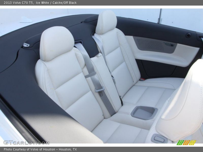 Ice White / Calcite/Off Black 2013 Volvo C70 T5