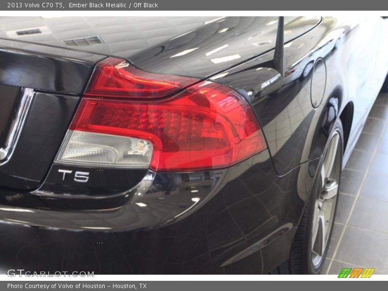 Ember Black Metallic / Off Black 2013 Volvo C70 T5
