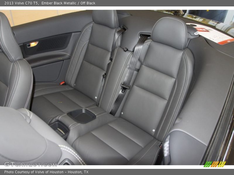 Ember Black Metallic / Off Black 2013 Volvo C70 T5