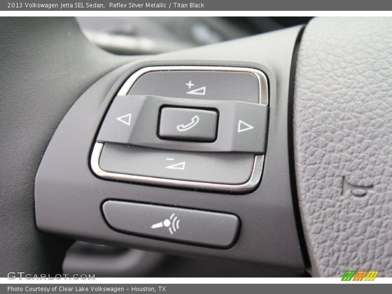 Reflex Silver Metallic / Titan Black 2013 Volkswagen Jetta SEL Sedan