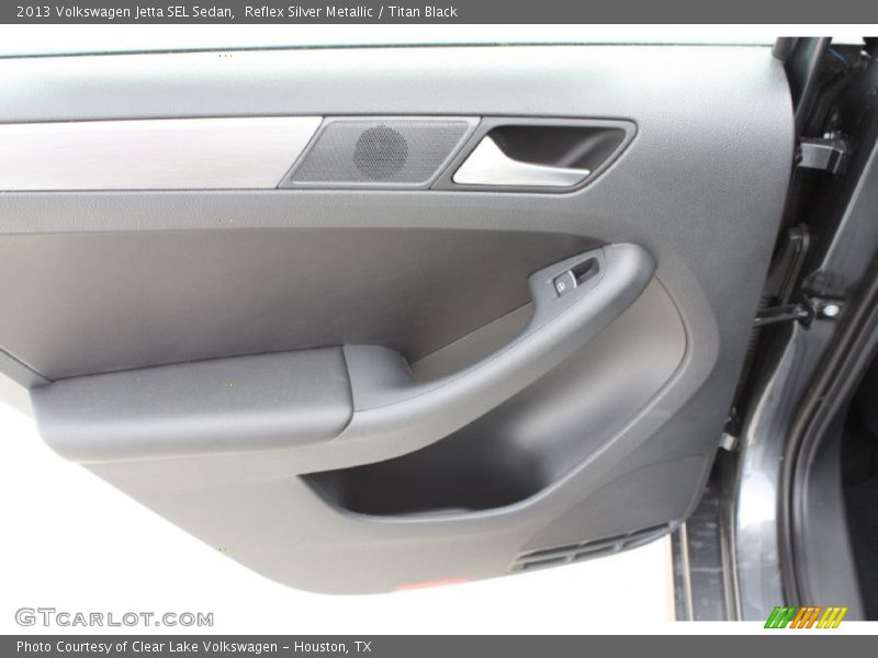 Reflex Silver Metallic / Titan Black 2013 Volkswagen Jetta SEL Sedan