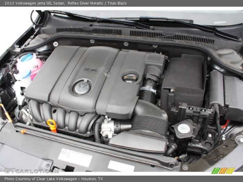 Reflex Silver Metallic / Titan Black 2013 Volkswagen Jetta SEL Sedan