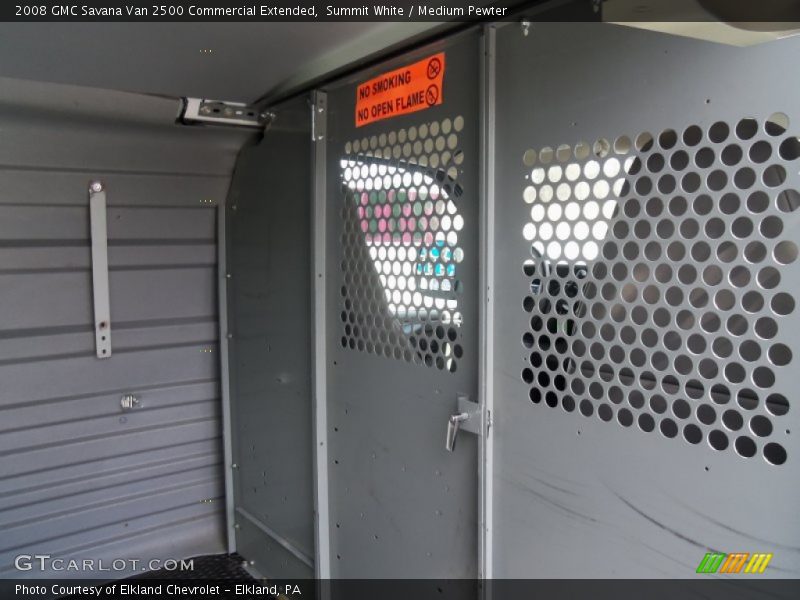 Summit White / Medium Pewter 2008 GMC Savana Van 2500 Commercial Extended