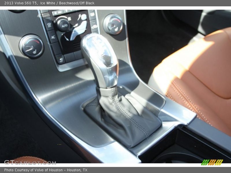 Ice White / Beechwood/Off Black 2013 Volvo S60 T5