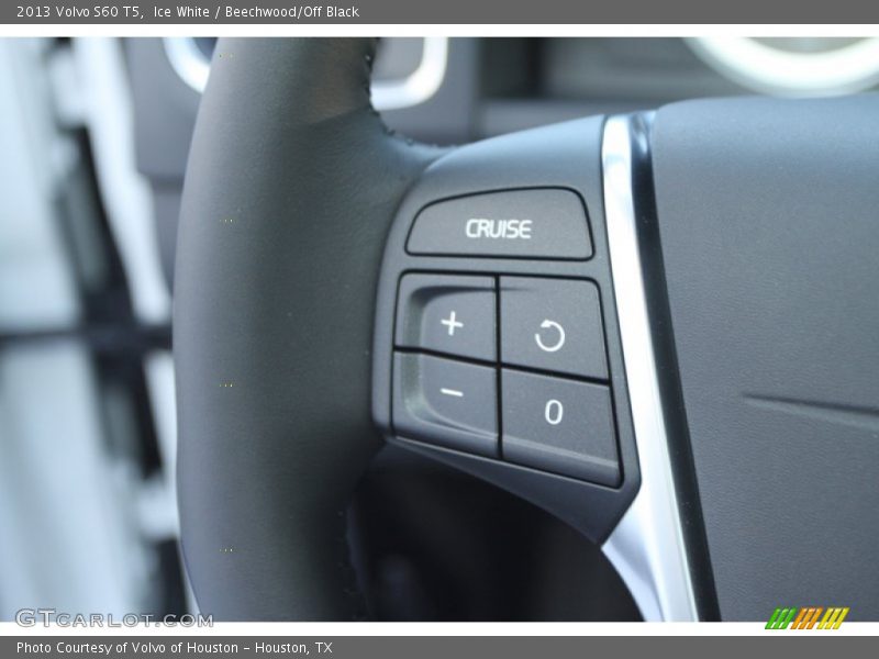 Ice White / Beechwood/Off Black 2013 Volvo S60 T5