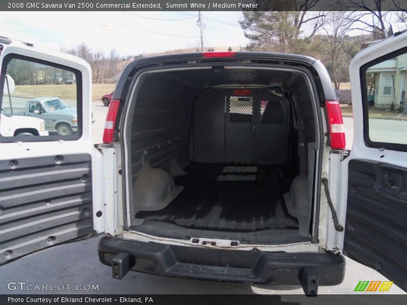 Summit White / Medium Pewter 2008 GMC Savana Van 2500 Commercial Extended