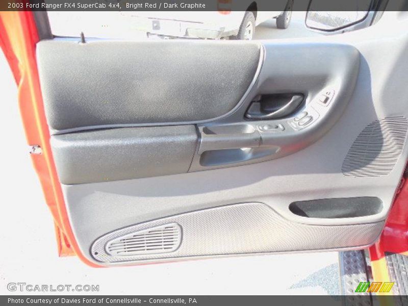Bright Red / Dark Graphite 2003 Ford Ranger FX4 SuperCab 4x4