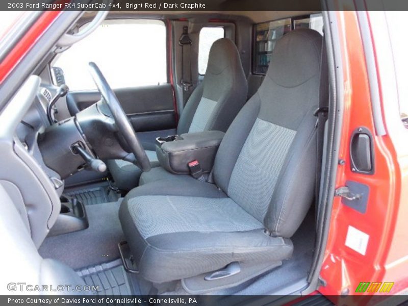 Bright Red / Dark Graphite 2003 Ford Ranger FX4 SuperCab 4x4