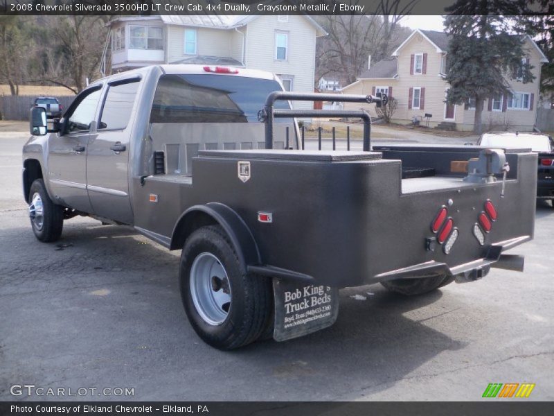 Graystone Metallic / Ebony 2008 Chevrolet Silverado 3500HD LT Crew Cab 4x4 Dually
