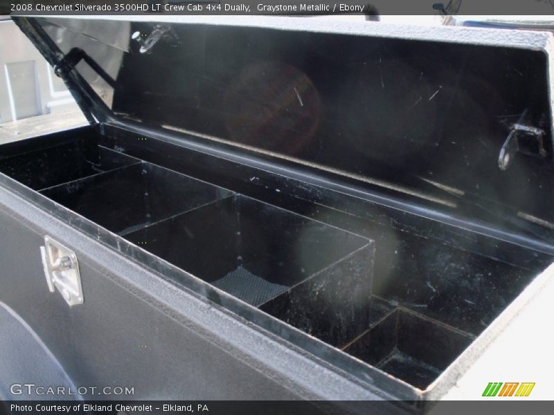 Graystone Metallic / Ebony 2008 Chevrolet Silverado 3500HD LT Crew Cab 4x4 Dually