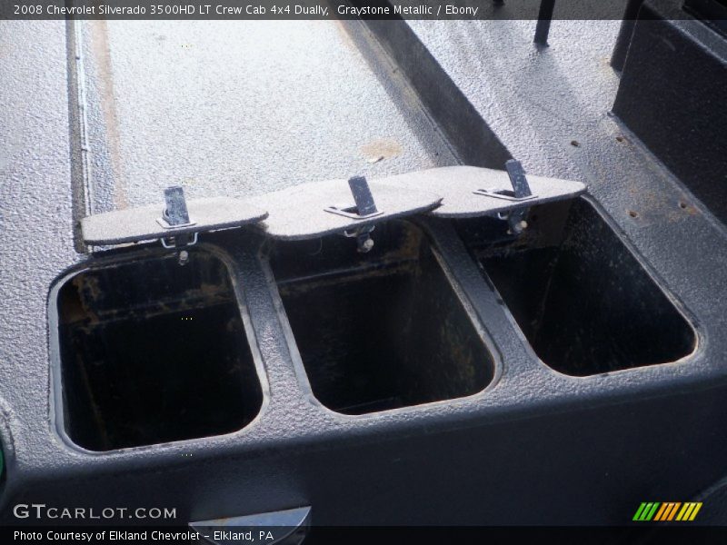 Graystone Metallic / Ebony 2008 Chevrolet Silverado 3500HD LT Crew Cab 4x4 Dually