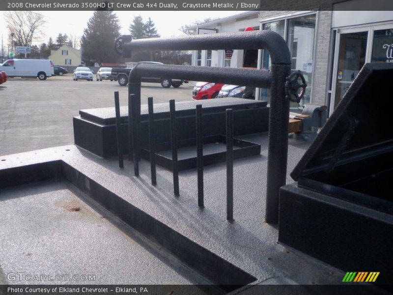 Graystone Metallic / Ebony 2008 Chevrolet Silverado 3500HD LT Crew Cab 4x4 Dually