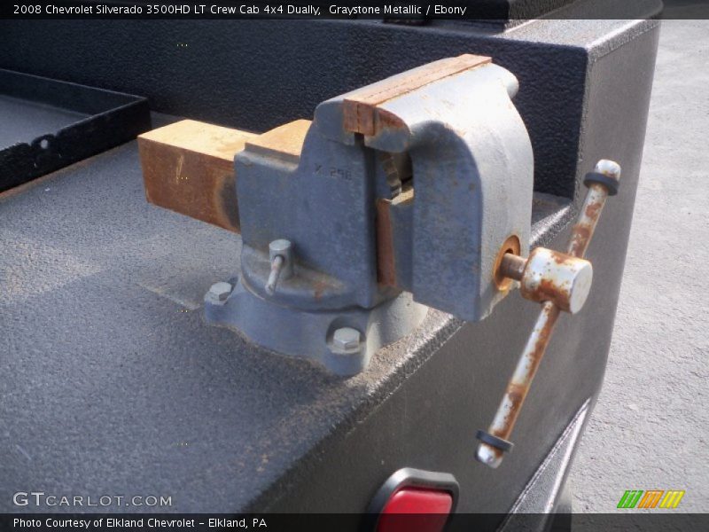 Graystone Metallic / Ebony 2008 Chevrolet Silverado 3500HD LT Crew Cab 4x4 Dually