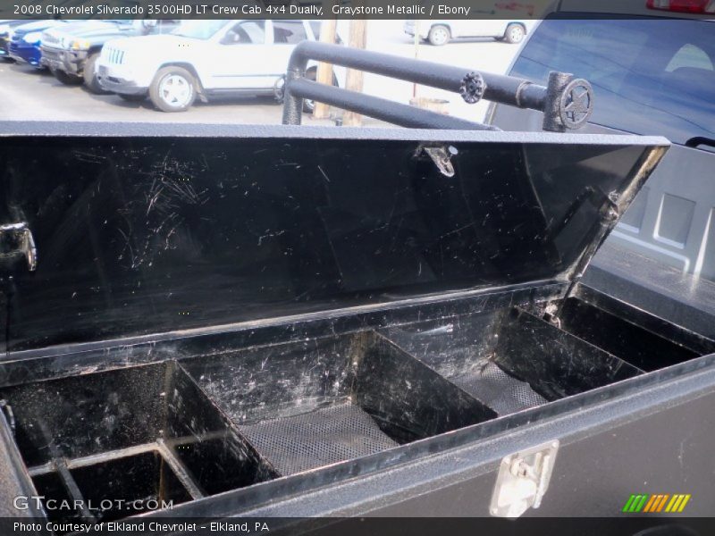 Graystone Metallic / Ebony 2008 Chevrolet Silverado 3500HD LT Crew Cab 4x4 Dually