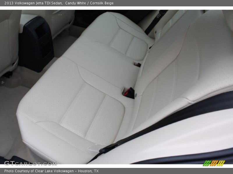 Candy White / Cornsilk Beige 2013 Volkswagen Jetta TDI Sedan