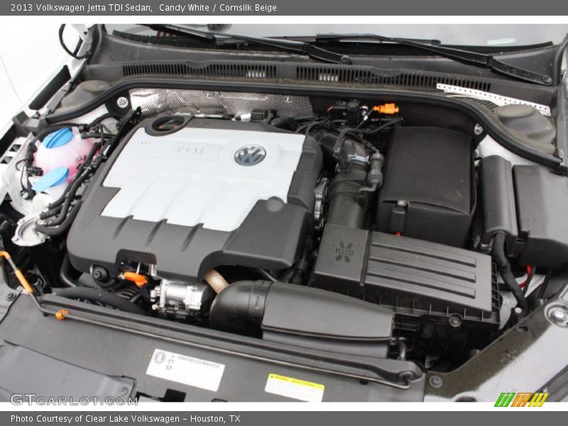 Candy White / Cornsilk Beige 2013 Volkswagen Jetta TDI Sedan